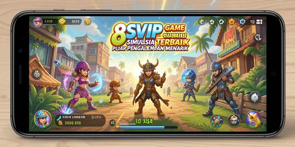 Tampilan gameplay 8SVIP yang menarik dan menantang.