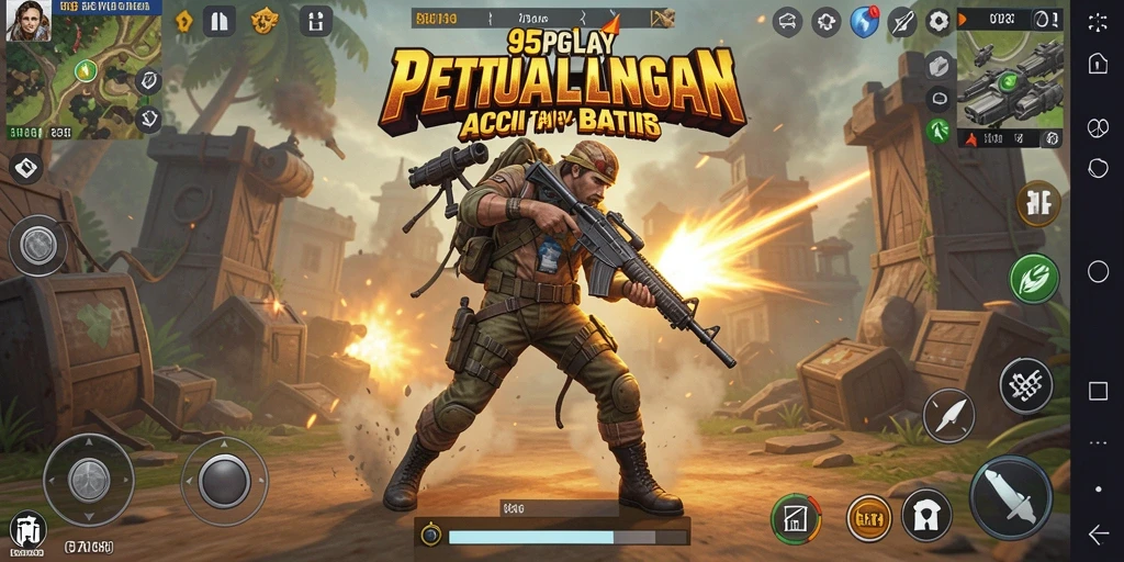 Tampilan menarik dari gameplay ARPG 95PGPLAY.
