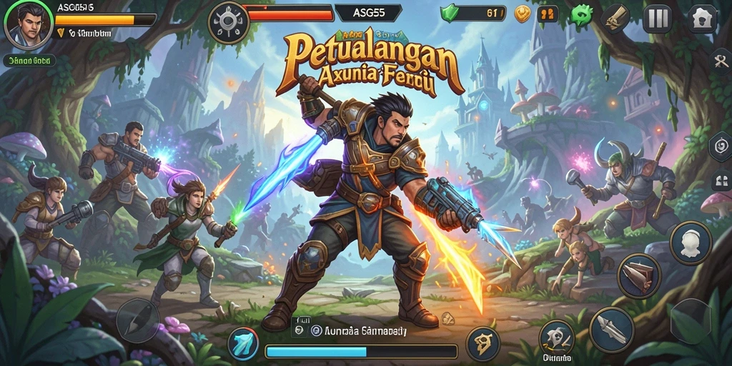Tangkapan layar mencolok dari gameplay ARPG yang mendebarkan.