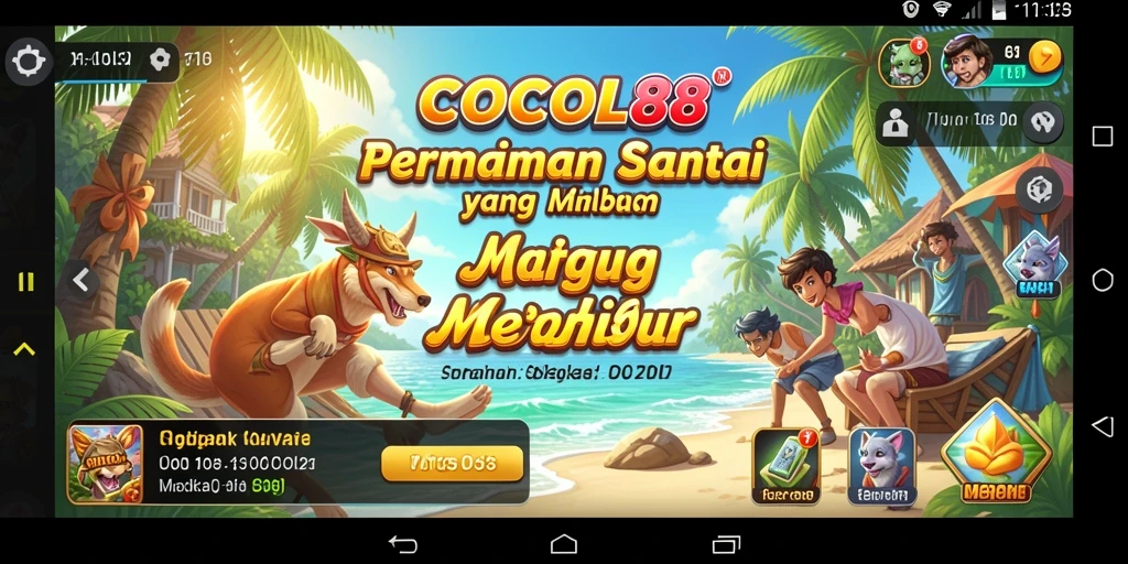 Tampilan menarik COCOL88 saat gameplay berlangsung.
