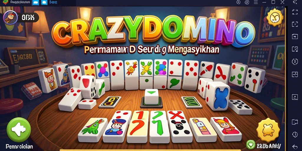 Tampilan screenshot game Domino dengan gameplay yang seru.
