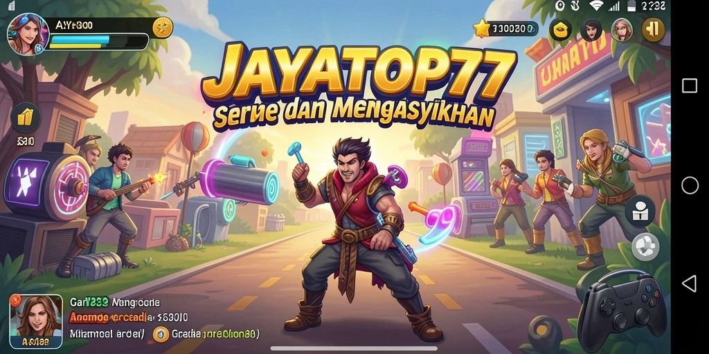 Screenshot JAYATOP77 menampilkan aksi seru gameplay Arcade.