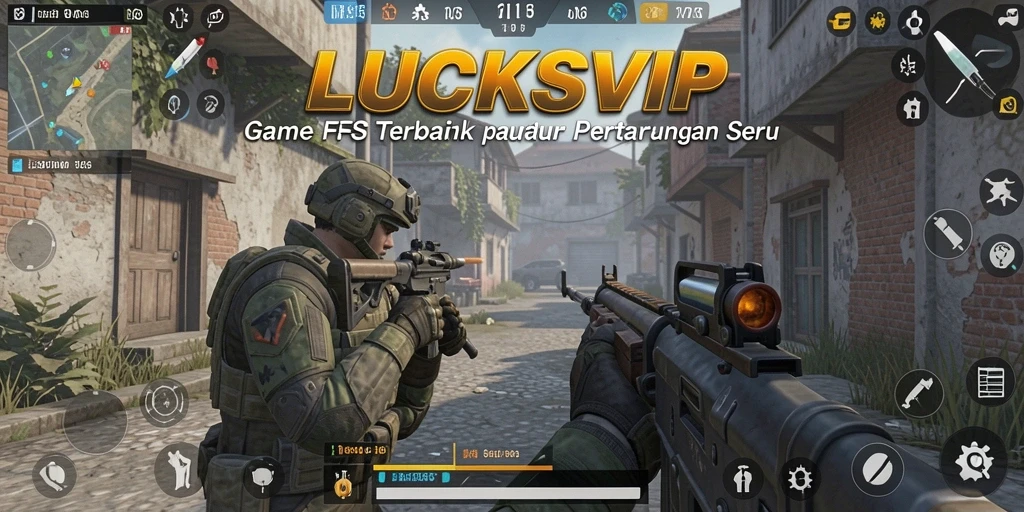 Screenshot gameplay <strong>LUCKSVIP</strong> menampilkan pertarungan intens dan grafis yang memukau.