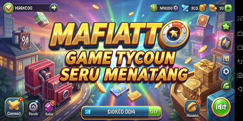 Tangkapan layar gameplay MAFIATOTO dengan suasana bisnis yang kompetitif.