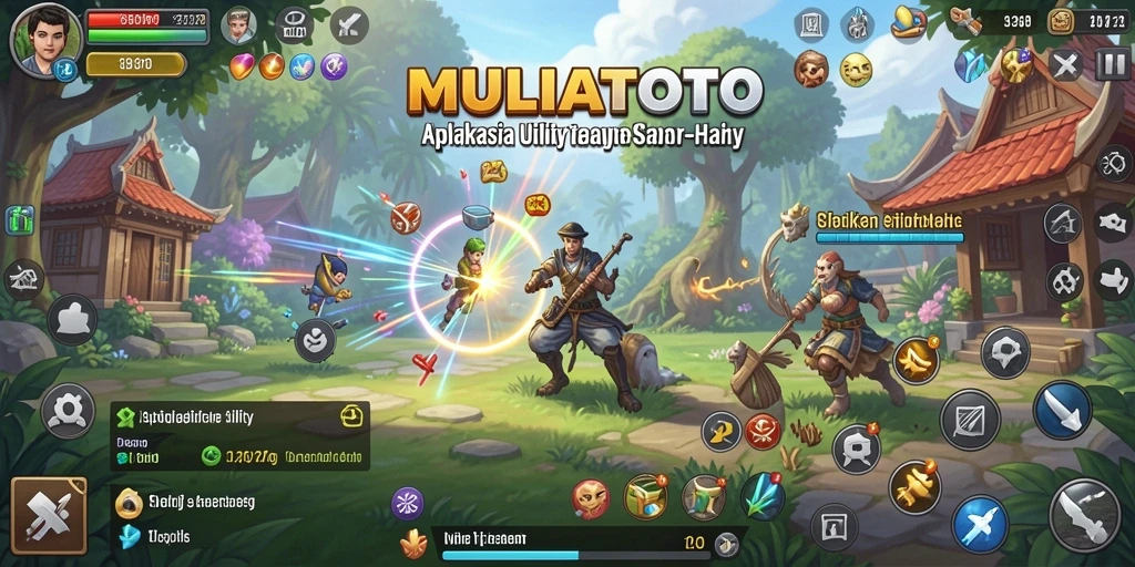 Tampilan antarmuka sederhana dan intuitif dari MULIATOTO.