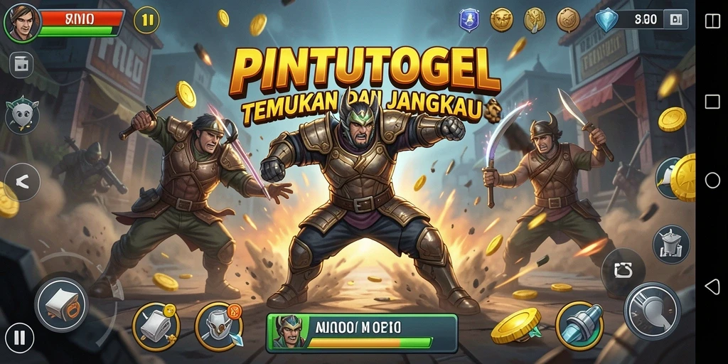 Gameplay mendebarkan dari PINTUTOGEL yang menguji keterampilan tembak-menembak.