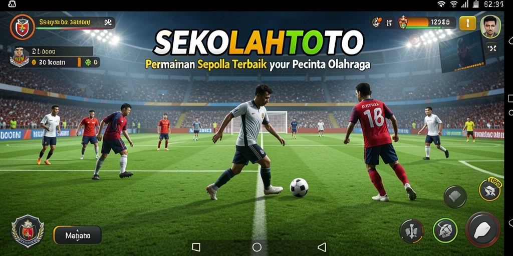 Tampilan menawan saat bermain SEKOLAHTOTO dengan aksi sepak bola yang mendebarkan.