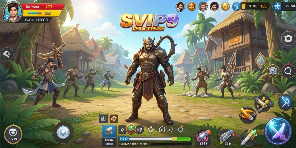 Screenshot menarik dari gameplay SVIP9 yang menggambarkan pengalaman simulasi.