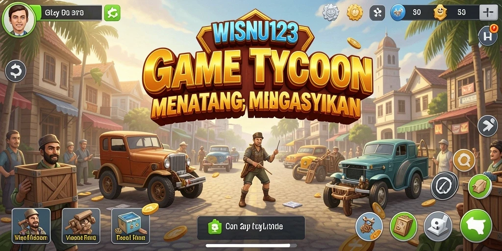 Tampilan gameplay WISNU123 yang mengasyikkan dan penuh strategi.